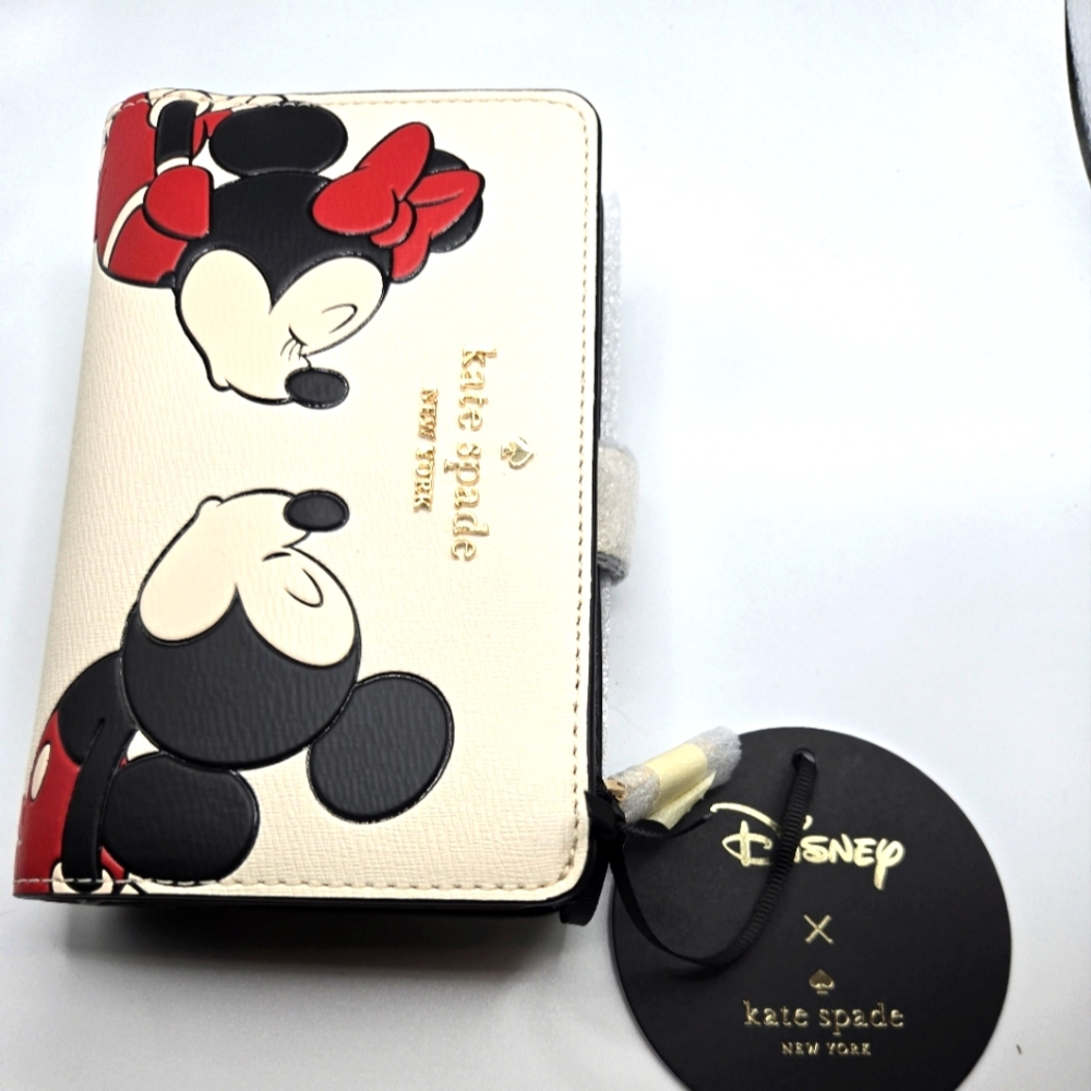Kate Spade Disney Wallet with Mickey and Minnie.  SOLD
